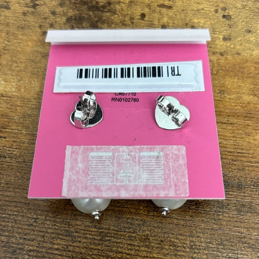 Kate Spade Pearl and Crystal Earrings - Picture 2 of 2